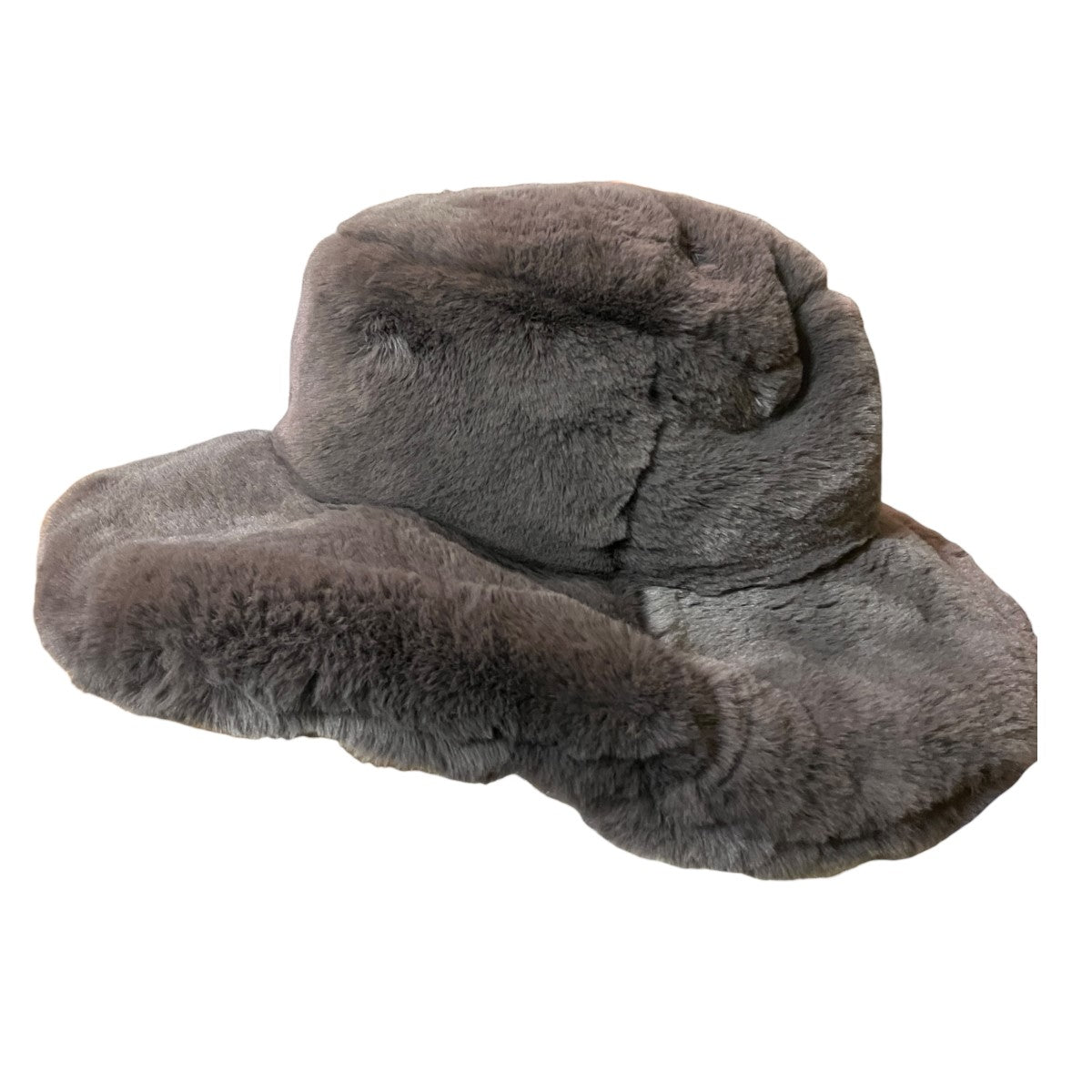 KIDILL×CA4LA 22AWBig Fur Hat GrayフェイクファーハットKL654 古着・中古-3枚目のアイテム画像