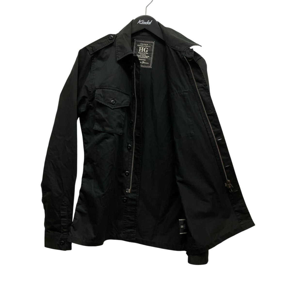 HG(Hysteric Glamour) ミリタリーシャツ4AH-1672 古着・中古-5枚目のアイテム画像