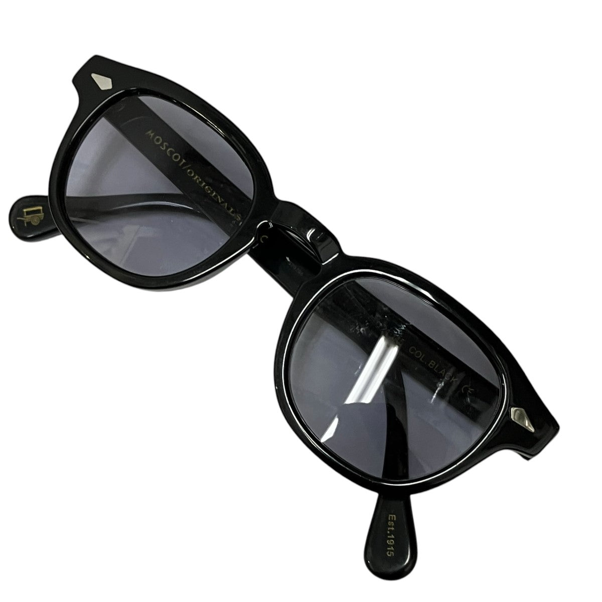 MOSCOT レンズカラー：ブルー LEMTOSHサングラス520764 古着・中古-1枚目のアイテム画像