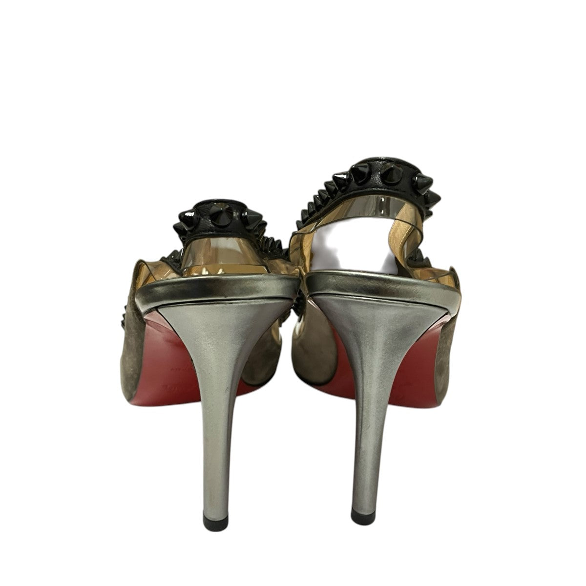 Christian Louboutin ヒールスタッズパンプス 古着・中古-4枚目のアイテム画像