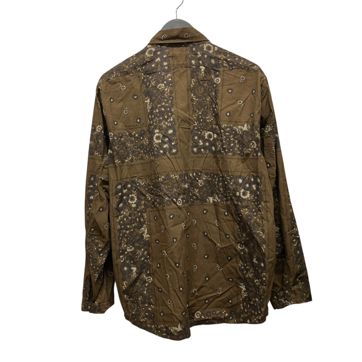 nonnative×NOMA t．d． 22SSWORKER SHIRT JACKETフラワーバンダナ柄長袖シャツNN-SJ4102 古着・中古-2枚目のアイテム画像