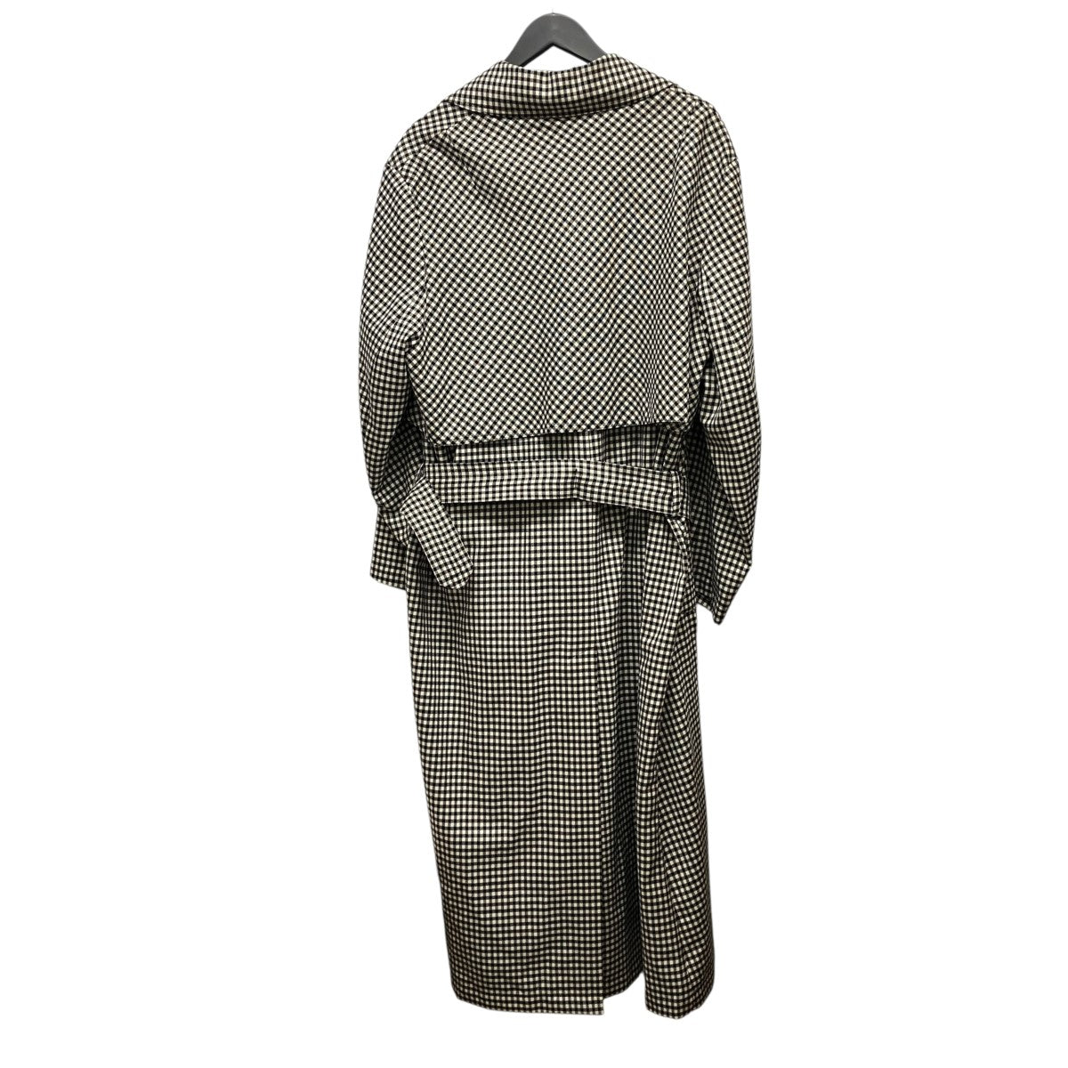 Paul Smith 23AWブリティッシュギンガムチェック柄ベルテッドロングトレンチコートPF-MV-79438 古着・中古-2枚目のアイテム画像