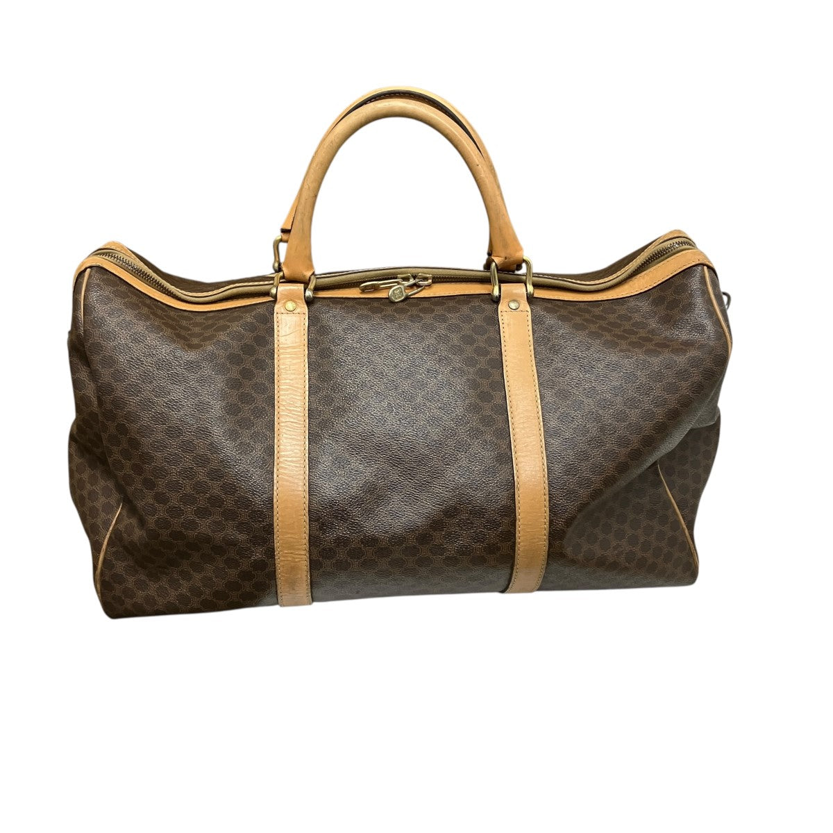 CELINE マカダム柄ボストンバッグ 古着・中古-1枚目のアイテム画像