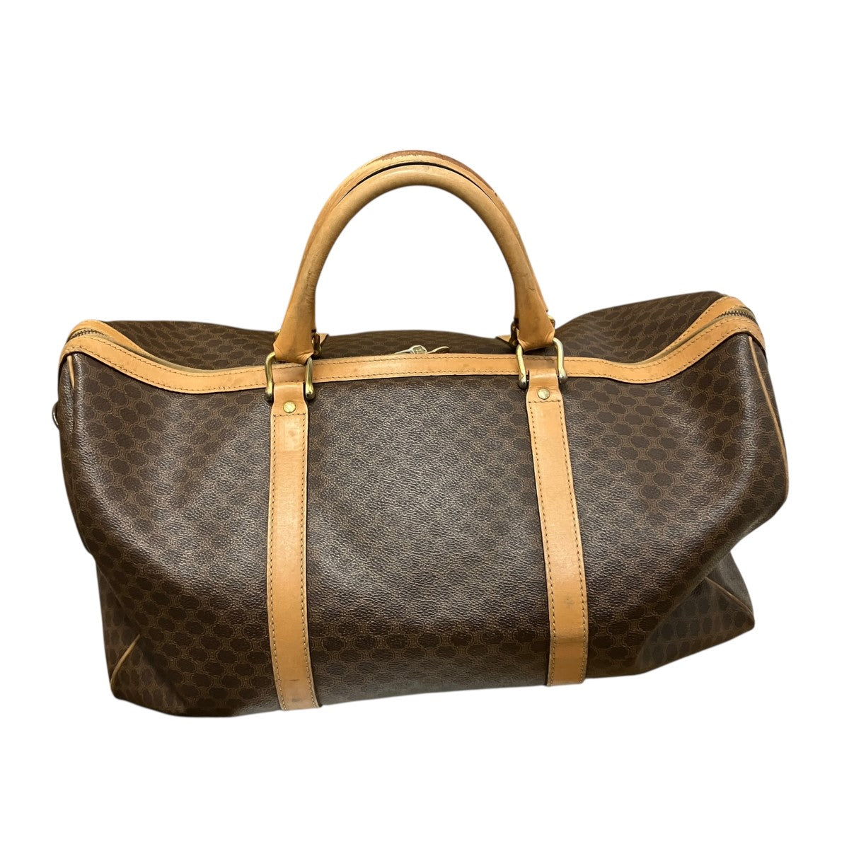 CELINE マカダム柄ボストンバッグ 古着・中古-2枚目のアイテム画像
