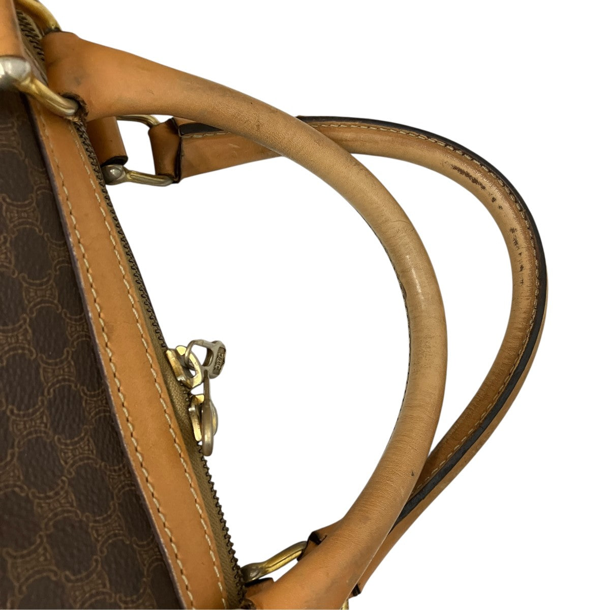 CELINE マカダム柄ボストンバッグ 古着・中古-5枚目のアイテム画像