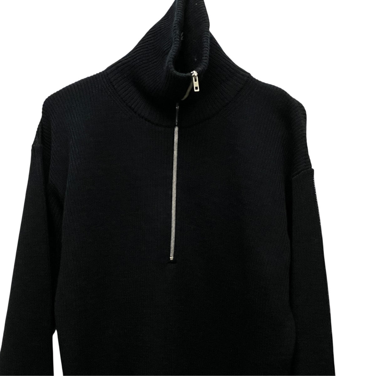 LEMAIRE HALF ZIP SWEATERハーフジップニットTO1439 LK1042 古着・中古-3枚目のアイテム画像