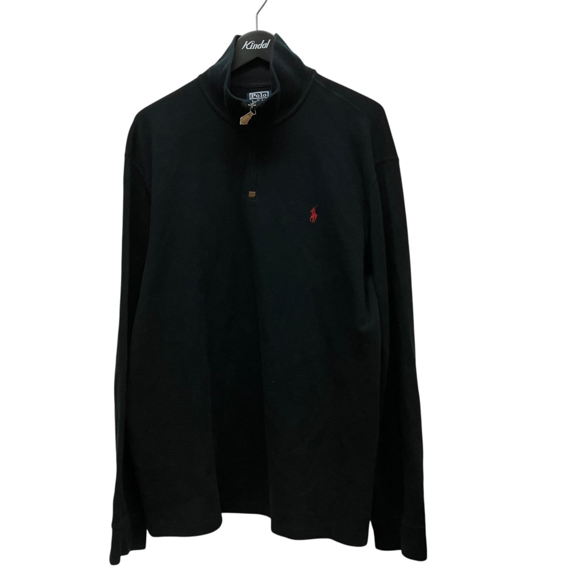 POLO RALPH LAUREN ハーフジップニットポロ 古着・中古-1枚目のアイテム画像