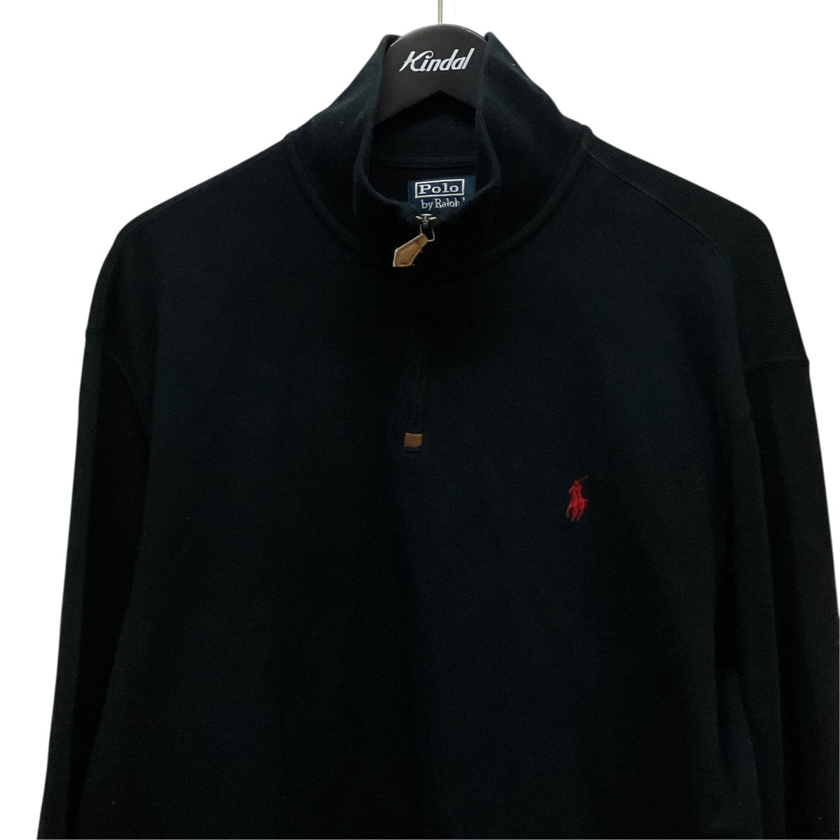 POLO RALPH LAUREN ハーフジップニットポロ 古着・中古-3枚目のアイテム画像