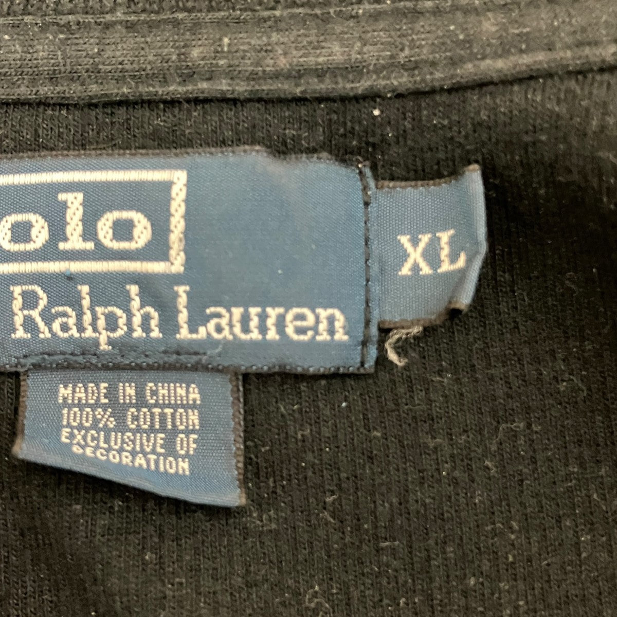 POLO RALPH LAUREN ハーフジップニットポロ 古着・中古-7枚目のアイテム画像
