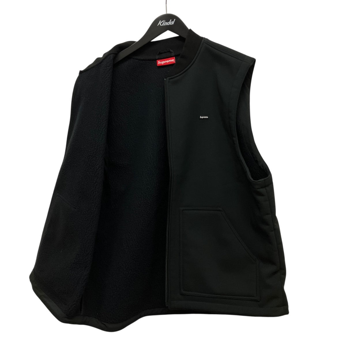 Supreme 22AWWINDSTOPPER Work Vestダブルジップシェルベスト 古着・中古-3枚目のアイテム画像