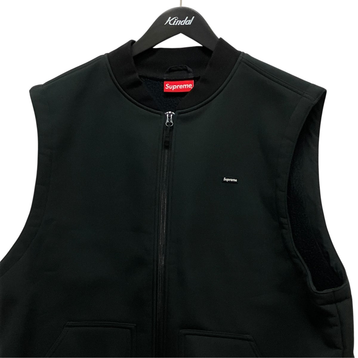 Supreme 22AWWINDSTOPPER Work Vestダブルジップシェルベスト 古着・中古-4枚目のアイテム画像