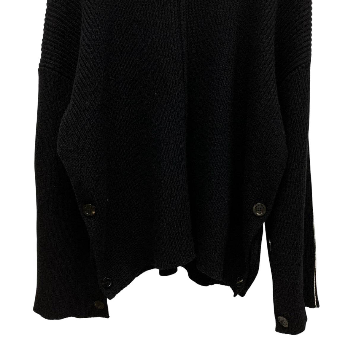 PETER DO Crew Neck Cape SweaterアームスリットニットPD-FW22-723-WOL 古着・中古-4枚目のアイテム画像