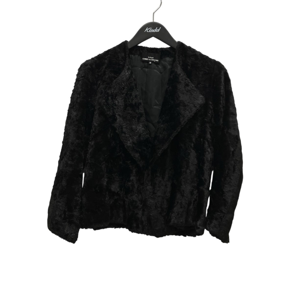 tricot COMME des GARCONS 03SSベロアジャケットTJ-07009M 古着・中古-1枚目のアイテム画像