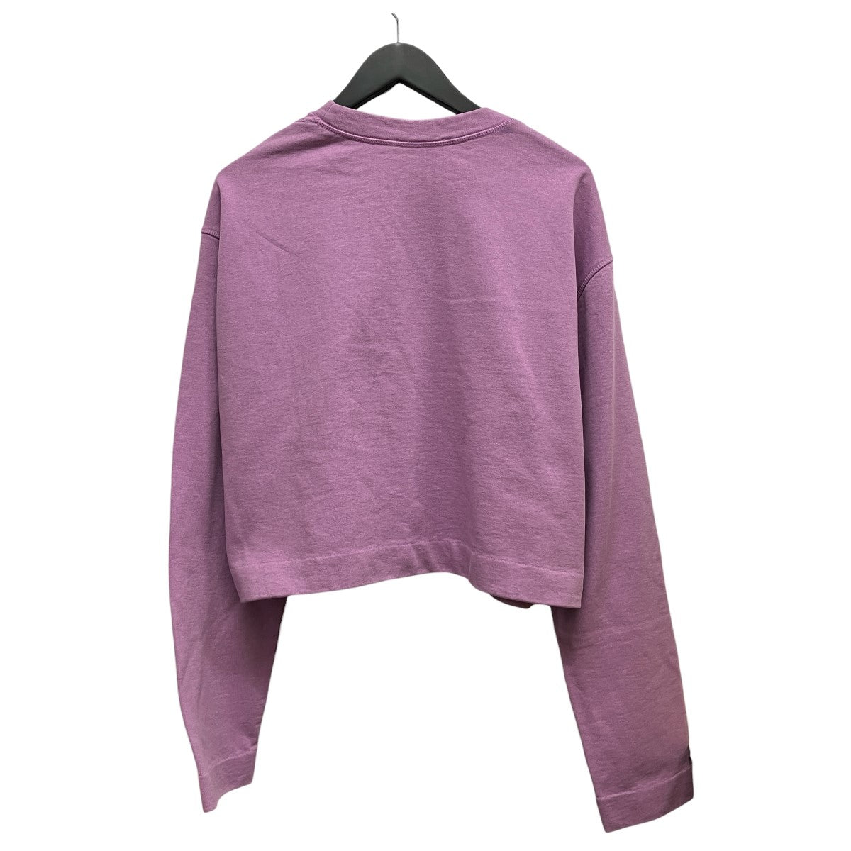ACNE STUDIOS ロゴプリントクロップドスウェット1HA181 古着・中古-2枚目のアイテム画像