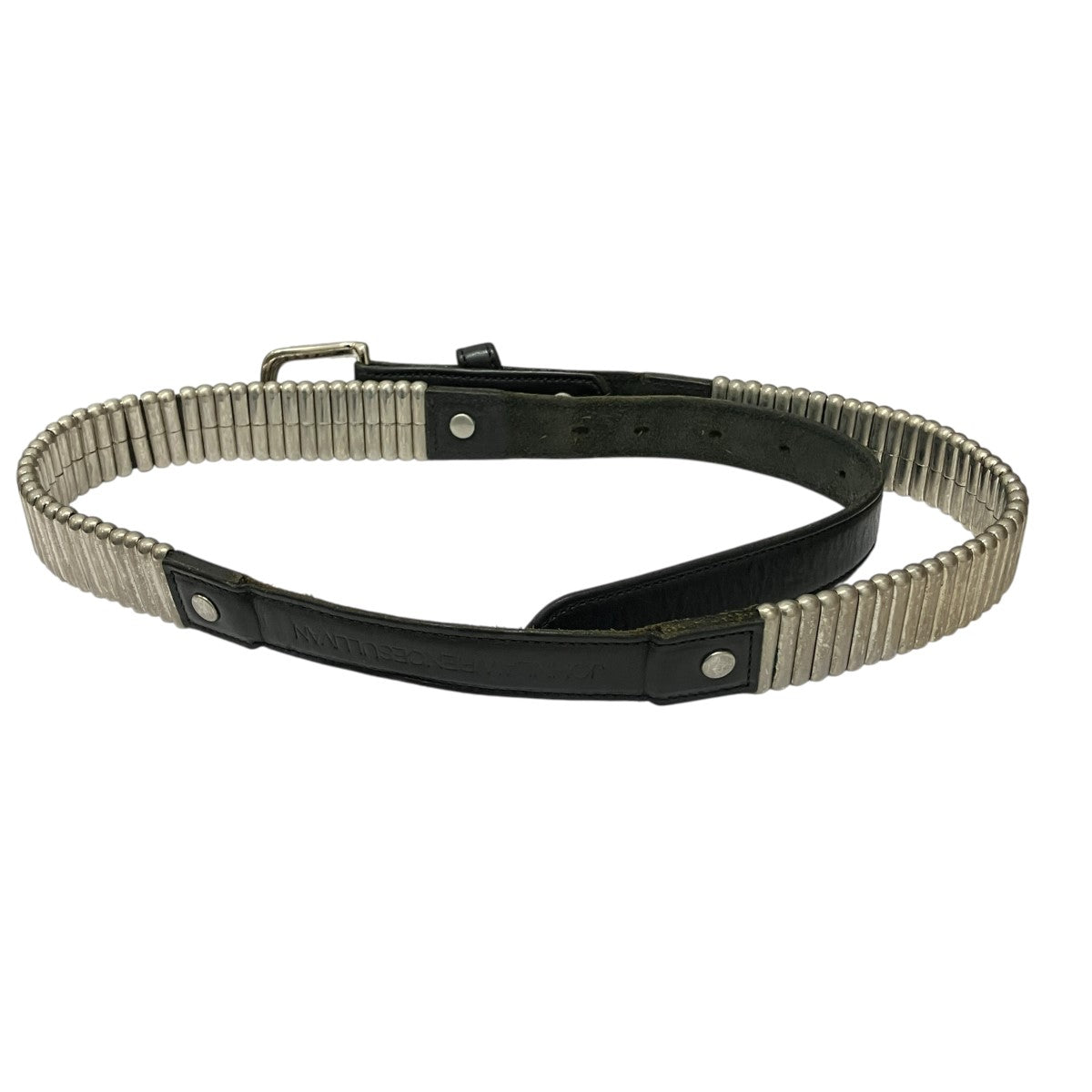 JOHN LAWRENCE SULLIVAN PIN BUCKLE LEATHER METAL BELTスタッズナローベルト 古着・中古-7枚目のアイテム画像