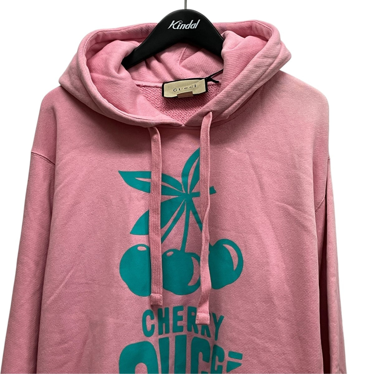 GUCCI フーデッドプリントパーカー615061 XJDZK 古着・中古-3枚目のアイテム画像