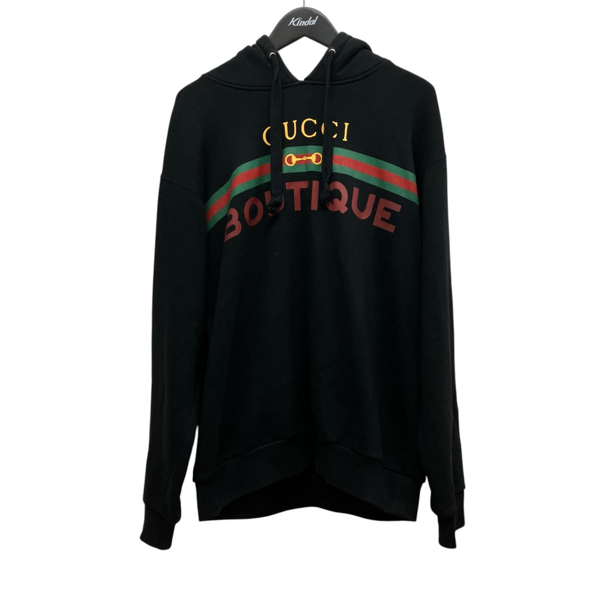 GUCCI ロゴプリントフーデッドパーカー623244 古着・中古-1枚目のアイテム画像