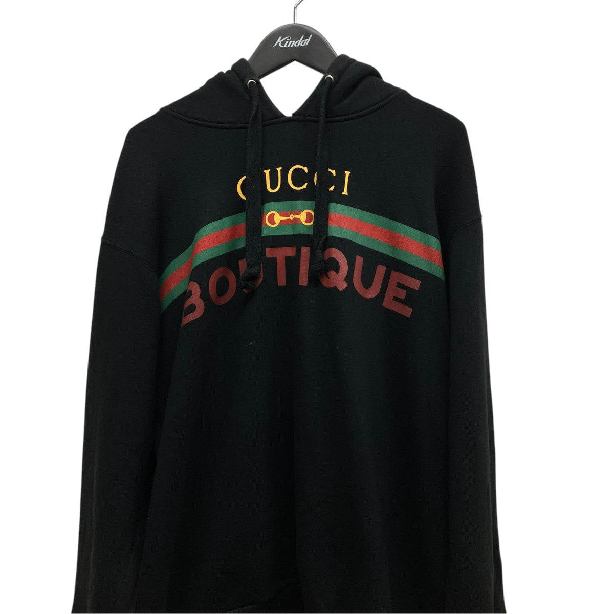 GUCCI ロゴプリントフーデッドパーカー623244 古着・中古-3枚目のアイテム画像