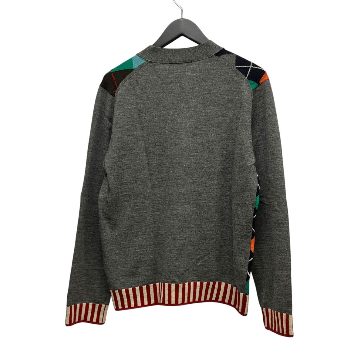 COMME des GARCONS HOMME DEUX 13AWアーガイル柄カーディガンDL-N003 古着・中古-2枚目のアイテム画像