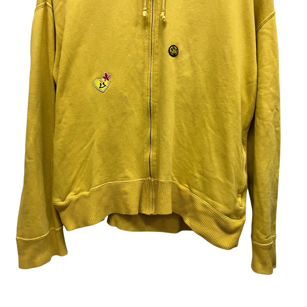 Hysteric Glamour フーデッド刺しゅうジップアップパーカー2CF-0935 古着・中古-4枚目のアイテム画像