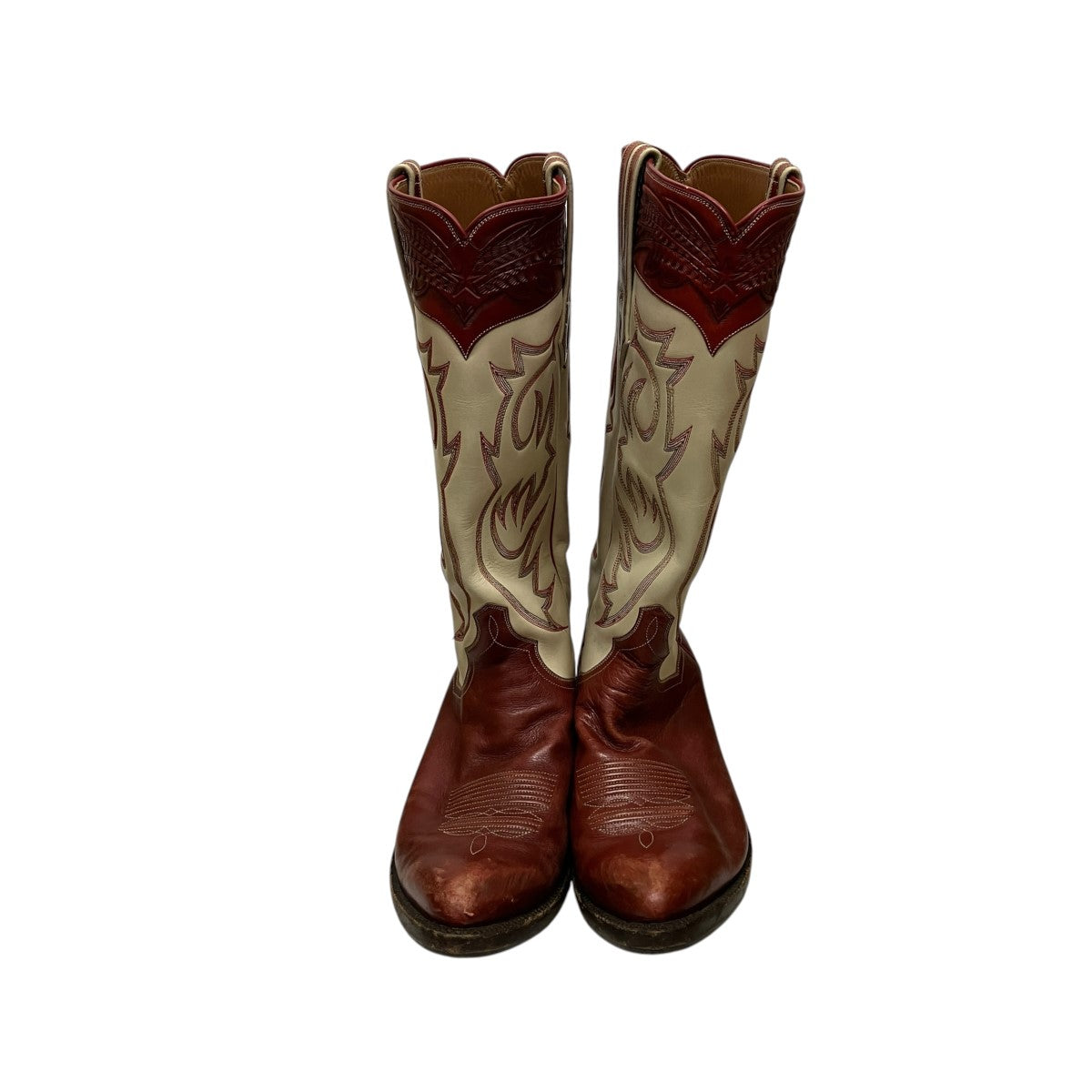 VINTAGE J．B．HILLウェスタンブーツ 古着・中古-2枚目のアイテム画像
