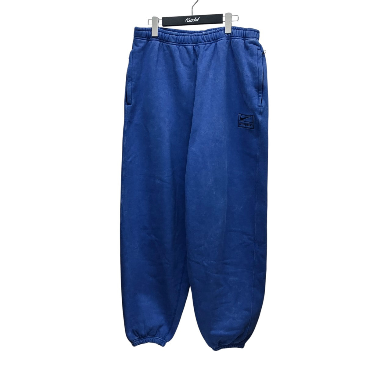 NIKE×stussy アッシュ加工ロゴ刺しゅうスウェットパンツDR4025-480 NRG Acid Washed Fleece Pants 古着・中古-1枚目のアイテム画像