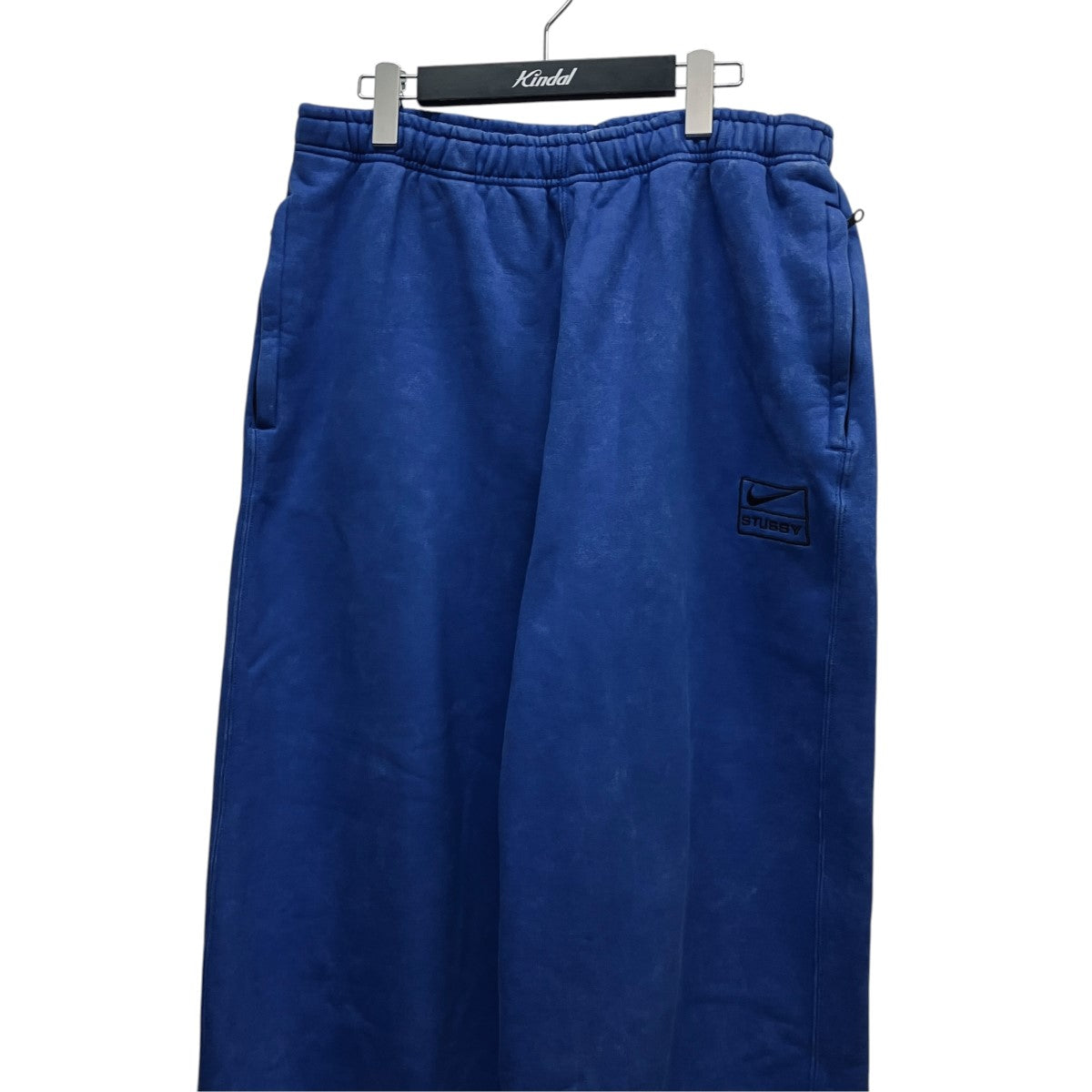 NIKE×stussy アッシュ加工ロゴ刺しゅうスウェットパンツDR4025-480 NRG Acid Washed Fleece Pants 古着・中古-3枚目のアイテム画像