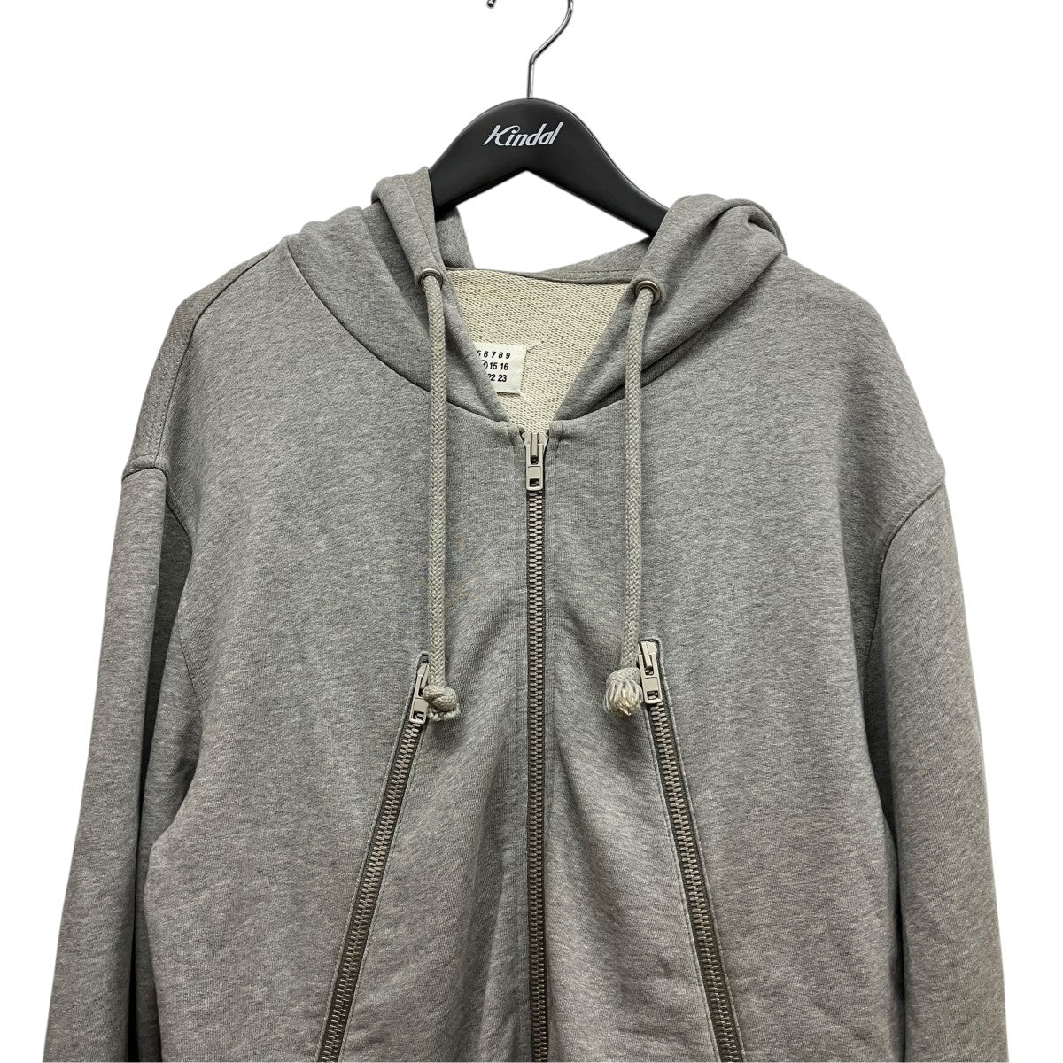 Maison Margiela 18SSフーデッドジップアップハノ字パーカーS50GU0055 古着・中古-3枚目のアイテム画像