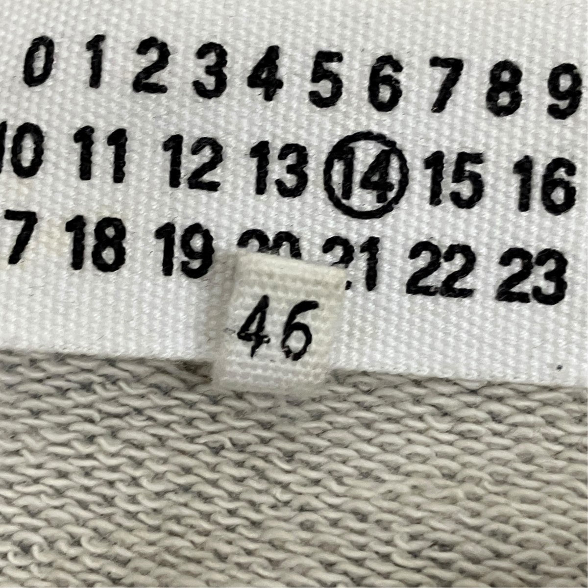 Maison Margiela 18SSフーデッドジップアップハノ字パーカーS50GU0055 古着・中古-5枚目のアイテム画像