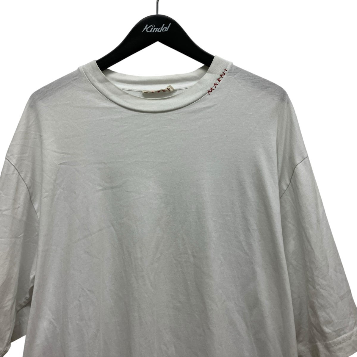 MARNI 25AW刺しゅうロゴTシャツHUMU02236X5 古着・中古-3枚目のアイテム画像