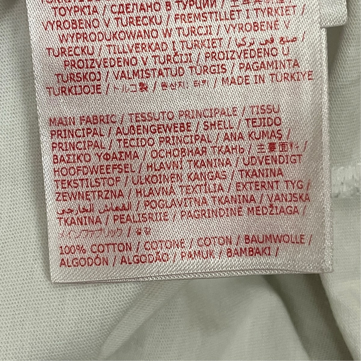 MARNI 25AW刺しゅうロゴTシャツHUMU02236X5 古着・中古-7枚目のアイテム画像