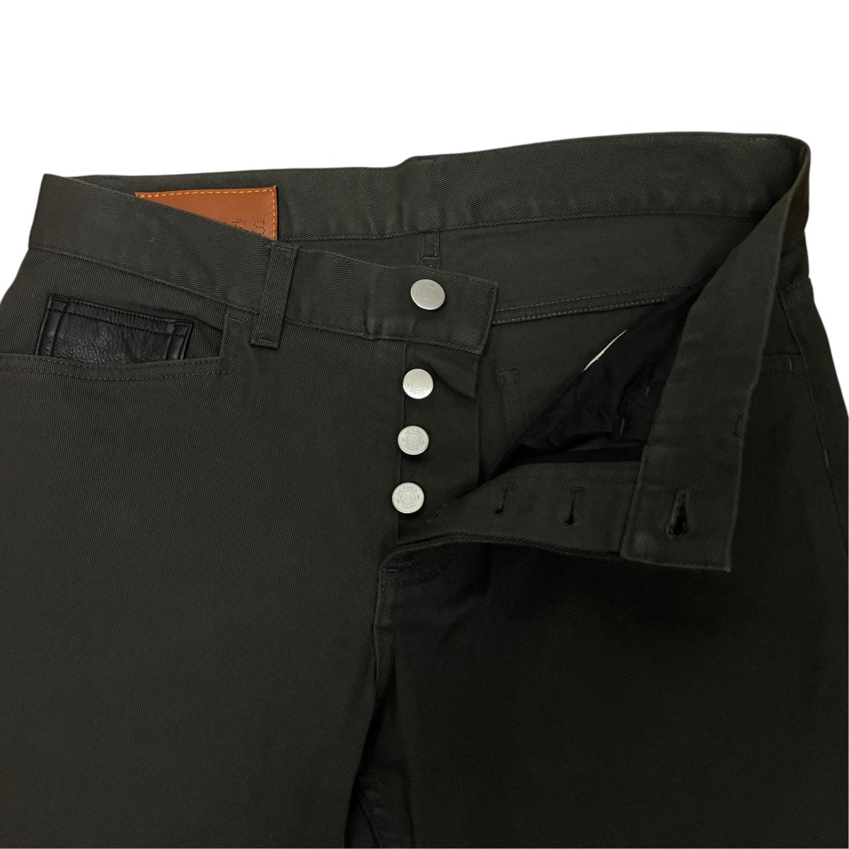 HERMES スキニーパンツ 古着・中古-5枚目のアイテム画像