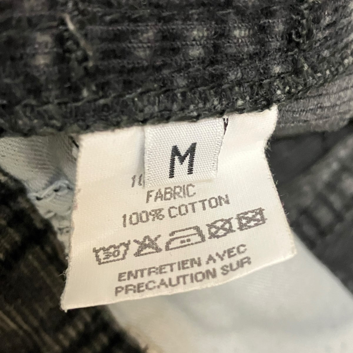 Martin Margiela 0 10 02AWここのえタグ 本人期アーティザナルコーデュロイパンツ511P264044 古着・中古-5枚目のアイテム画像