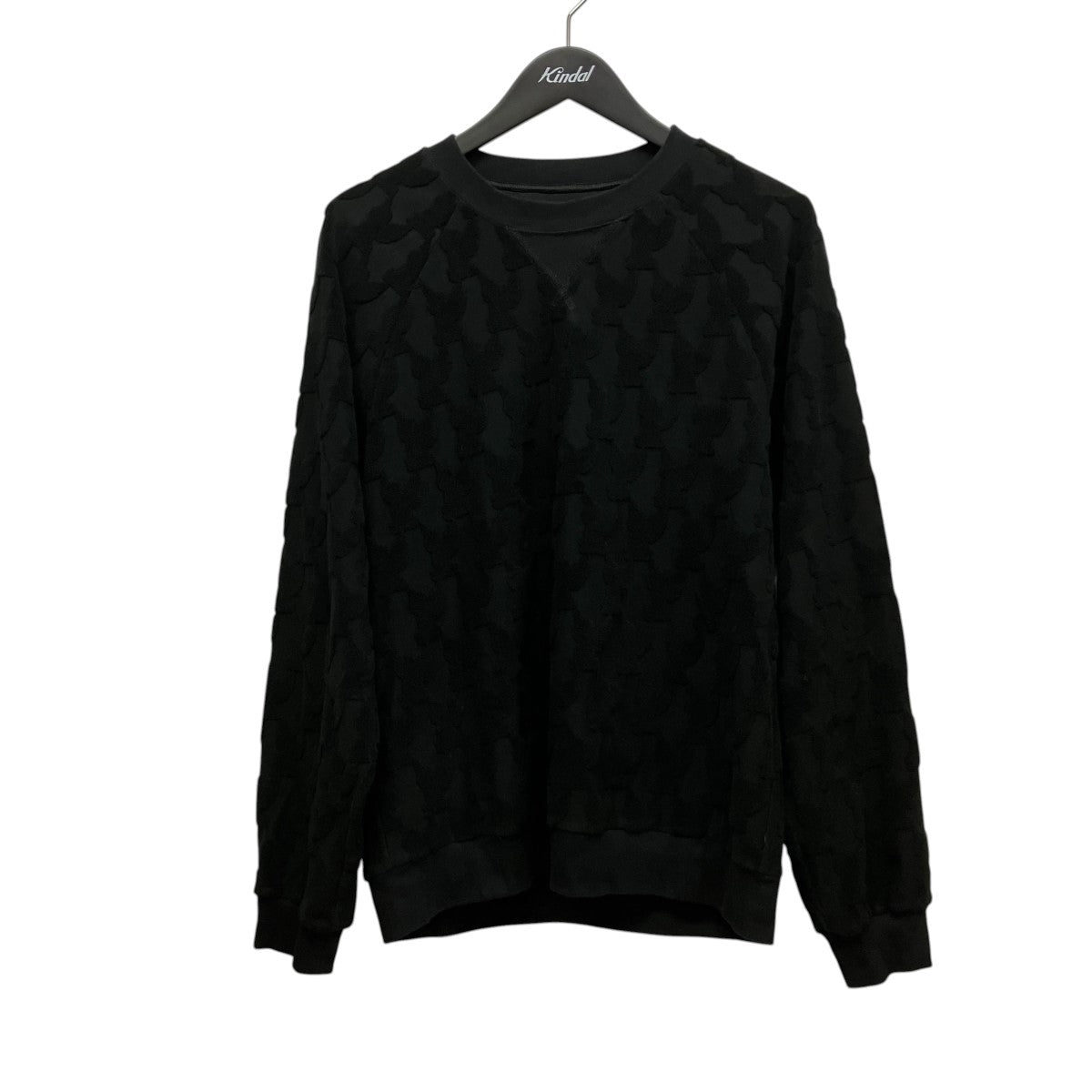 MASU Angel Pile Jacquard SweatshirtジャガードスウェットMPFW-CS0824 古着・中古-1枚目のアイテム画像