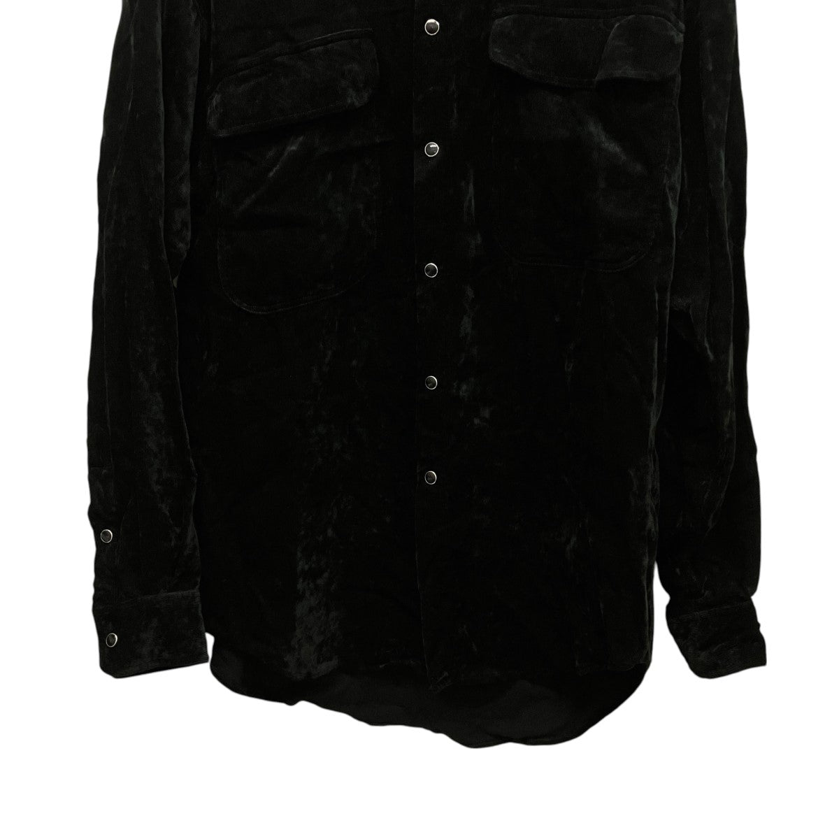 YOKE Rayon Corduroy Western ShirtコーデュロイウエスタンシャツYK25FW01084SH 古着・中古-4枚目のアイテム画像