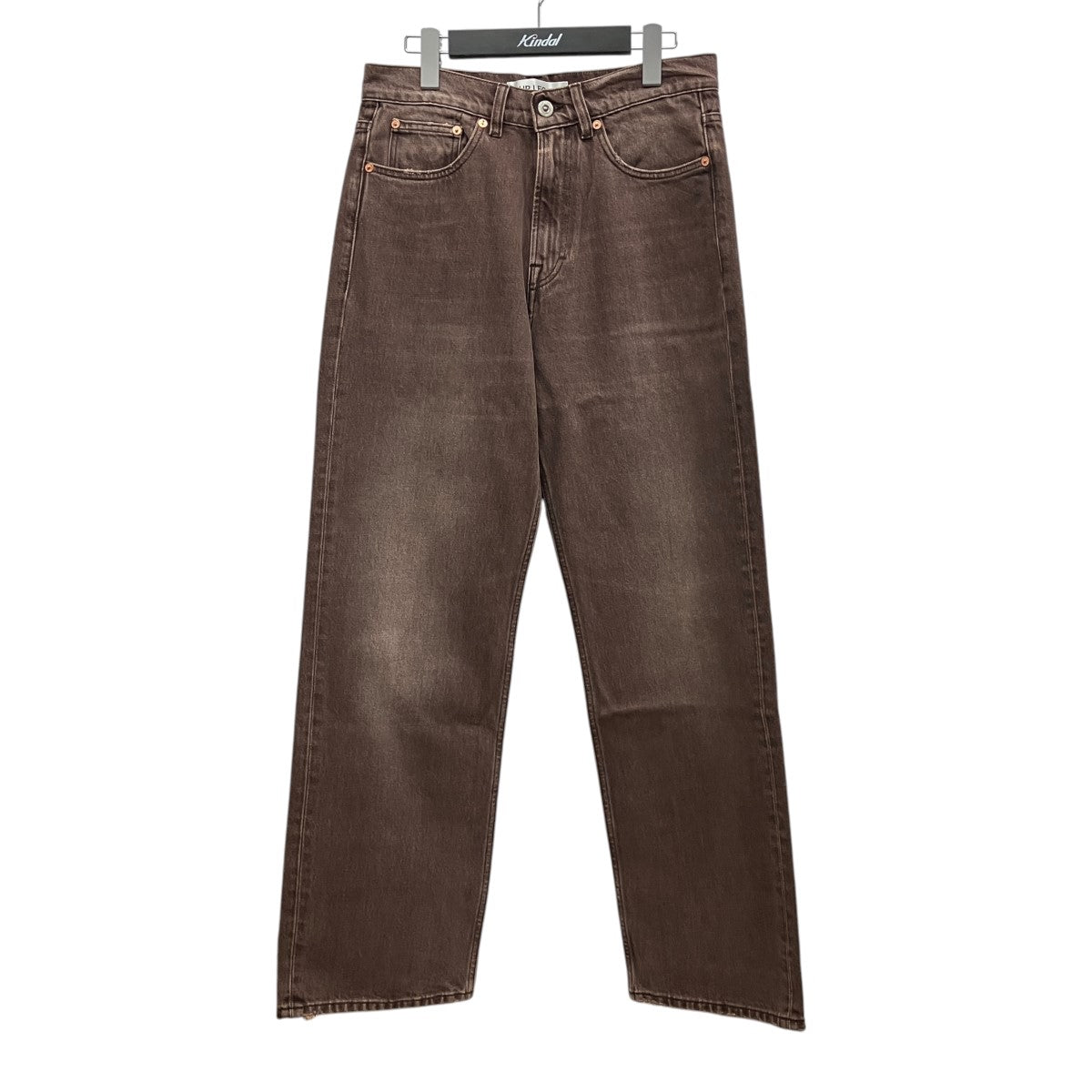 OUR LEGACY 26SSTHIRD CUT Overdyed Choco MelonデニムパンツM2265TC 古着・中古-1枚目のアイテム画像