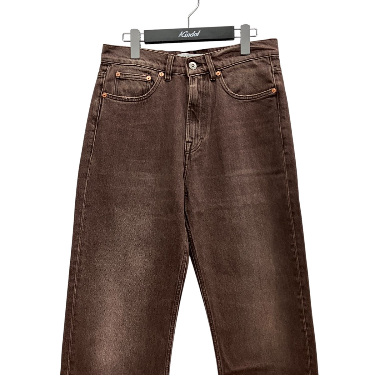 OUR LEGACY 26SSTHIRD CUT Overdyed Choco MelonデニムパンツM2265TC 古着・中古-3枚目のアイテム画像