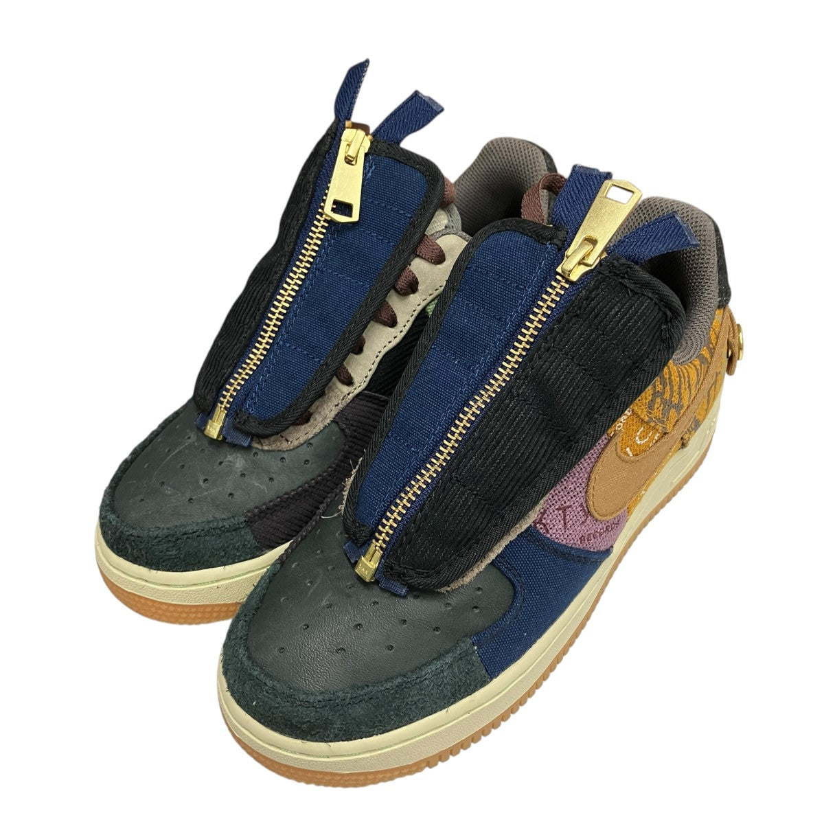 NIKE×TRAVIS SCOTT AIR FORCE 1 LOW CACTUS JACKローカットスニーカーCN2405-900 古着・中古-1枚目のアイテム画像