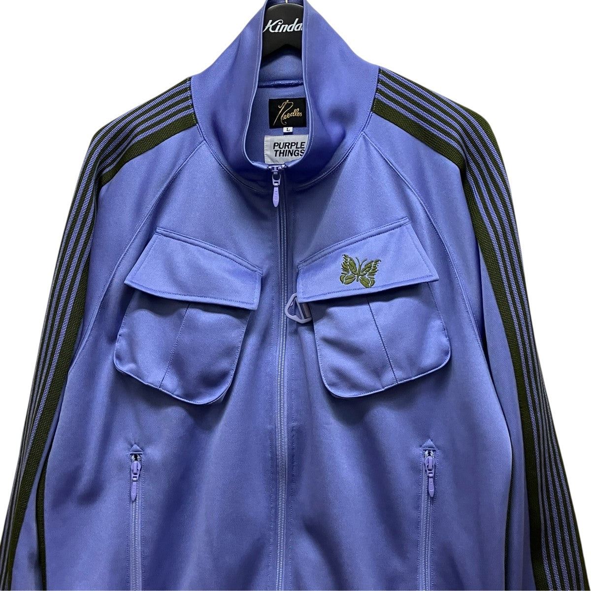 Needles×purple things ジップアップトラックジャケットMR397 古着・中古-3枚目のアイテム画像