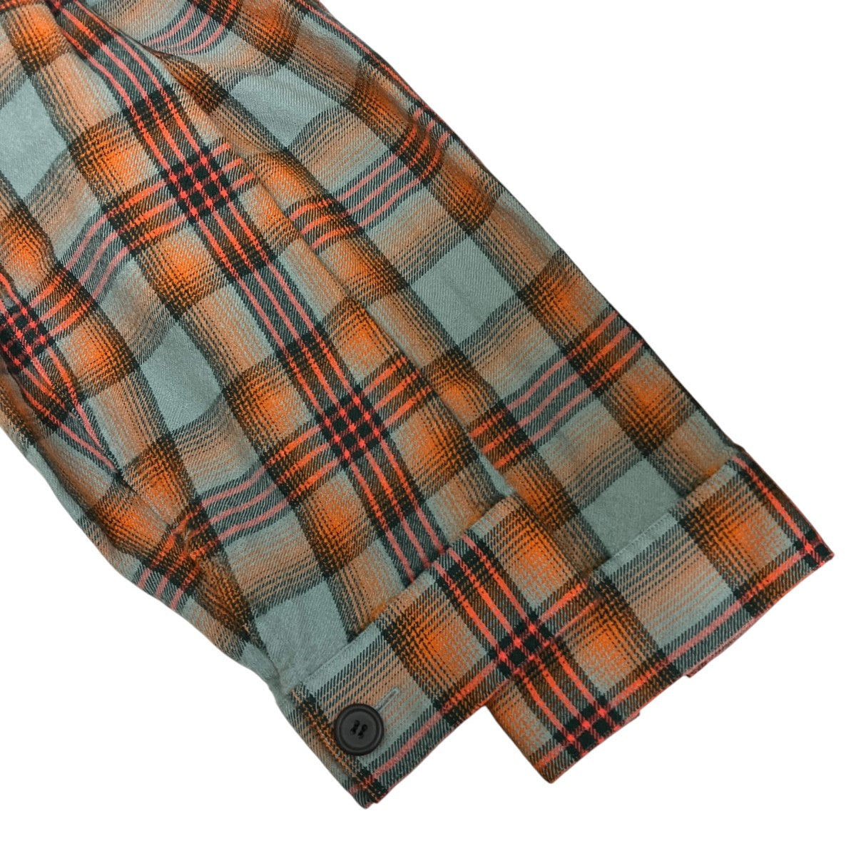 FACETASM CHECK ZIPPER SHIRTチェックウールサイドジップロングスリーブシャツMKS-SH-M08 古着・中古-5枚目のアイテム画像