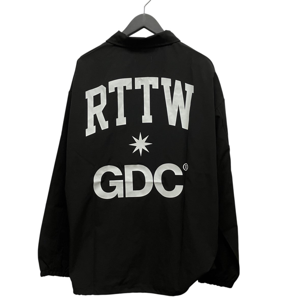 COMME des GARCONS×ROTT WEILER 26SS受注販売限定バックプリントコーチジャケットGD0419 古着・中古-1枚目のアイテム画像