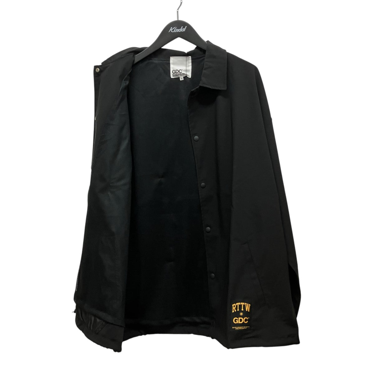 COMME des GARCONS×ROTT WEILER 26SS受注販売限定バックプリントコーチジャケットGD0419 古着・中古-3枚目のアイテム画像