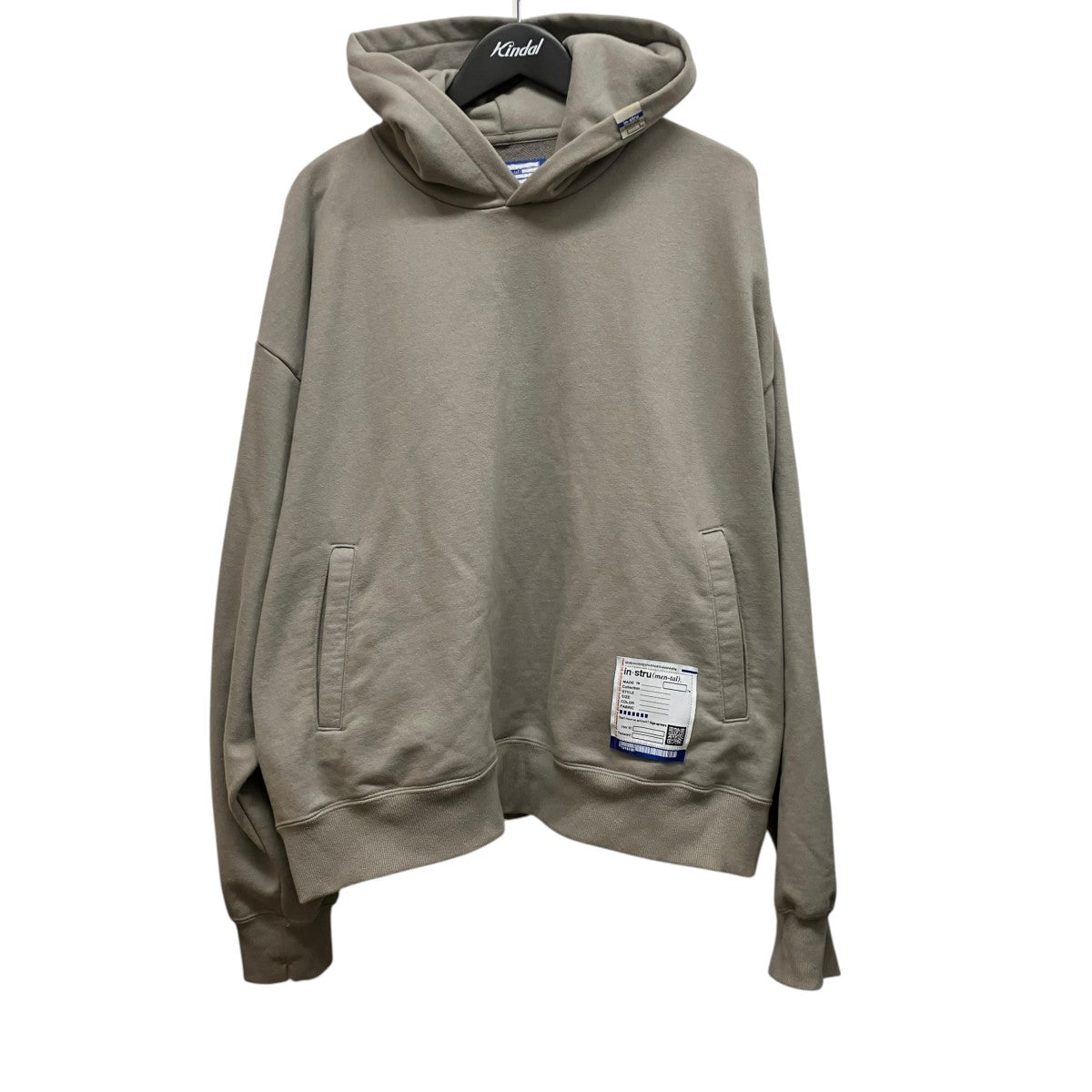 Maison MIHARA YASUHIRO HEAVY WEIGHT FRENCH TERRY HOODIEフーデッドパーカーI16HD542 古着・中古-1枚目のアイテム画像