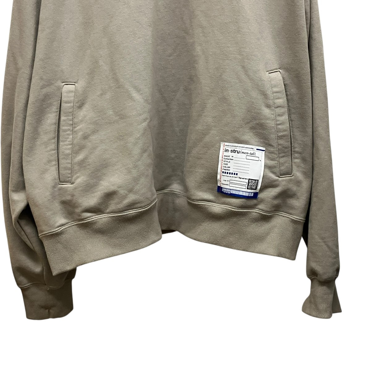 Maison MIHARA YASUHIRO HEAVY WEIGHT FRENCH TERRY HOODIEフーデッドパーカーI16HD542 古着・中古-4枚目のアイテム画像