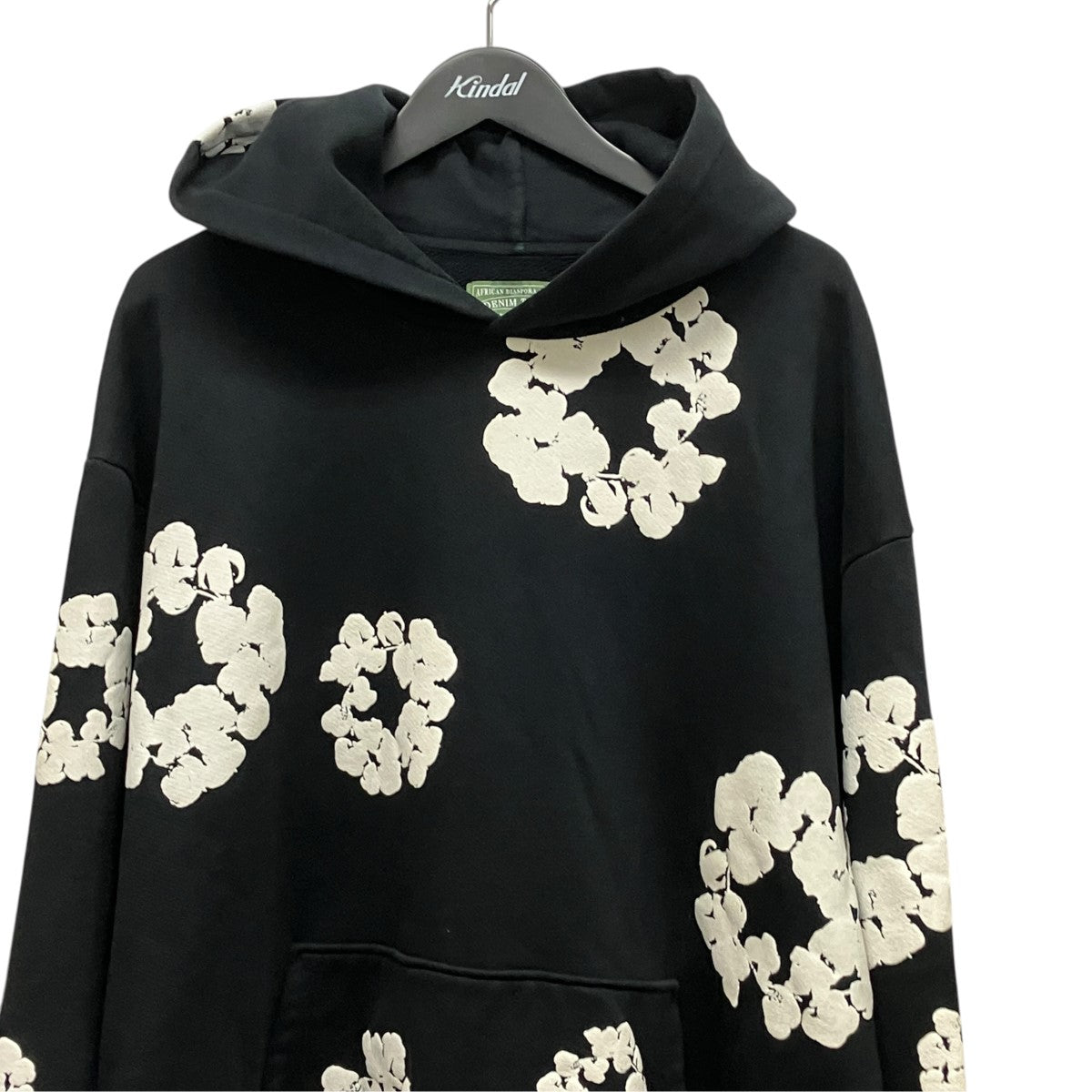 Cotton Wreath総柄フーデッドパーカーRH206777216