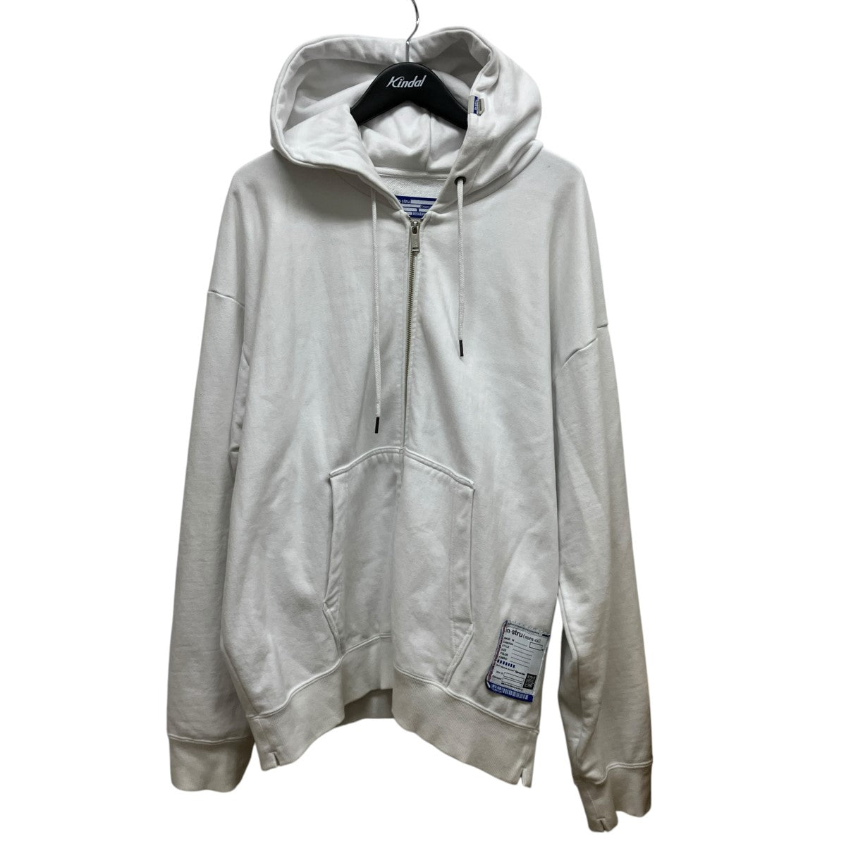 Maison MIHARA YASUHIRO FRENCH TERRY ZIP PARKAフーデッドジップアップパーカーI13PK521 古着・中古-1枚目のアイテム画像