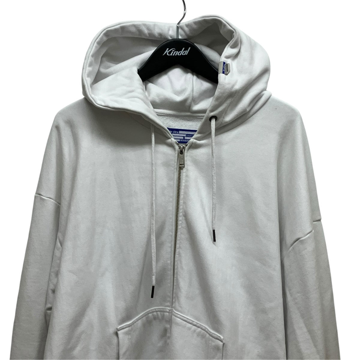 Maison MIHARA YASUHIRO FRENCH TERRY ZIP PARKAフーデッドジップアップパーカーI13PK521 古着・中古-3枚目のアイテム画像