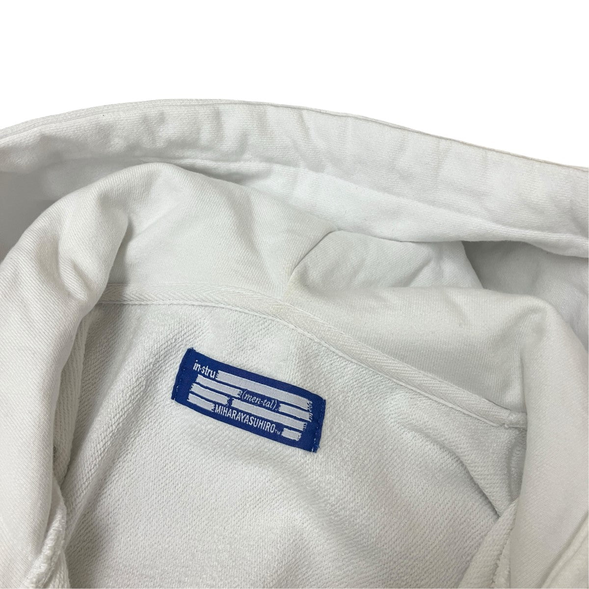 Maison MIHARA YASUHIRO FRENCH TERRY ZIP PARKAフーデッドジップアップパーカーI13PK521 古着・中古-6枚目のアイテム画像
