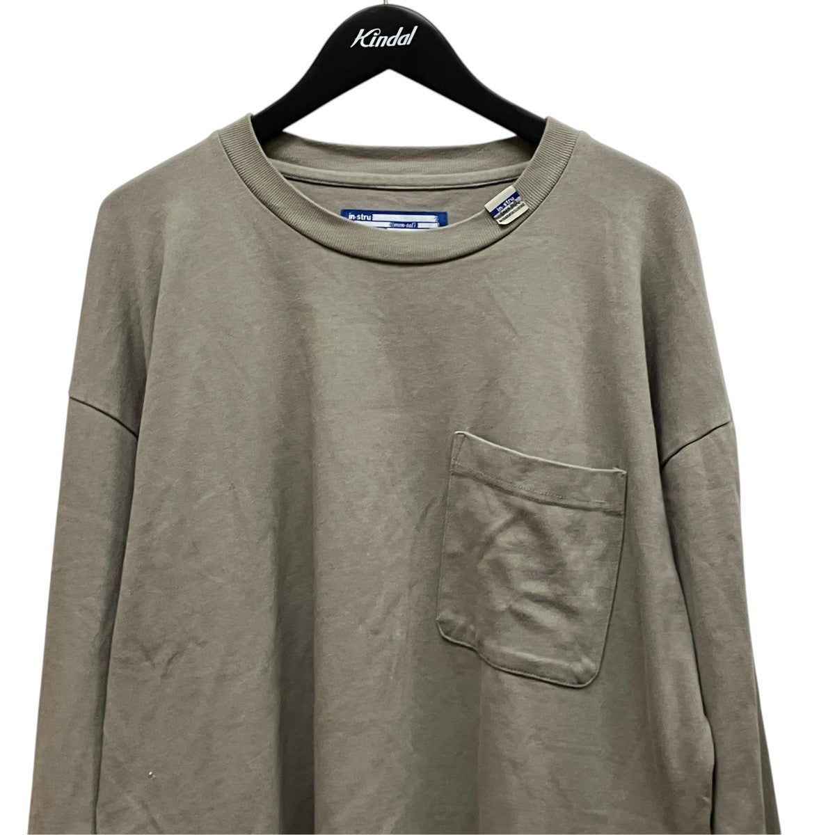 Maison MIHARA YASUHIRO HEAVY WEIGHT JERSEY POCKET LS TEE胸ポケロングスリーブカットソーI12LT511 古着・中古-3枚目のアイテム画像