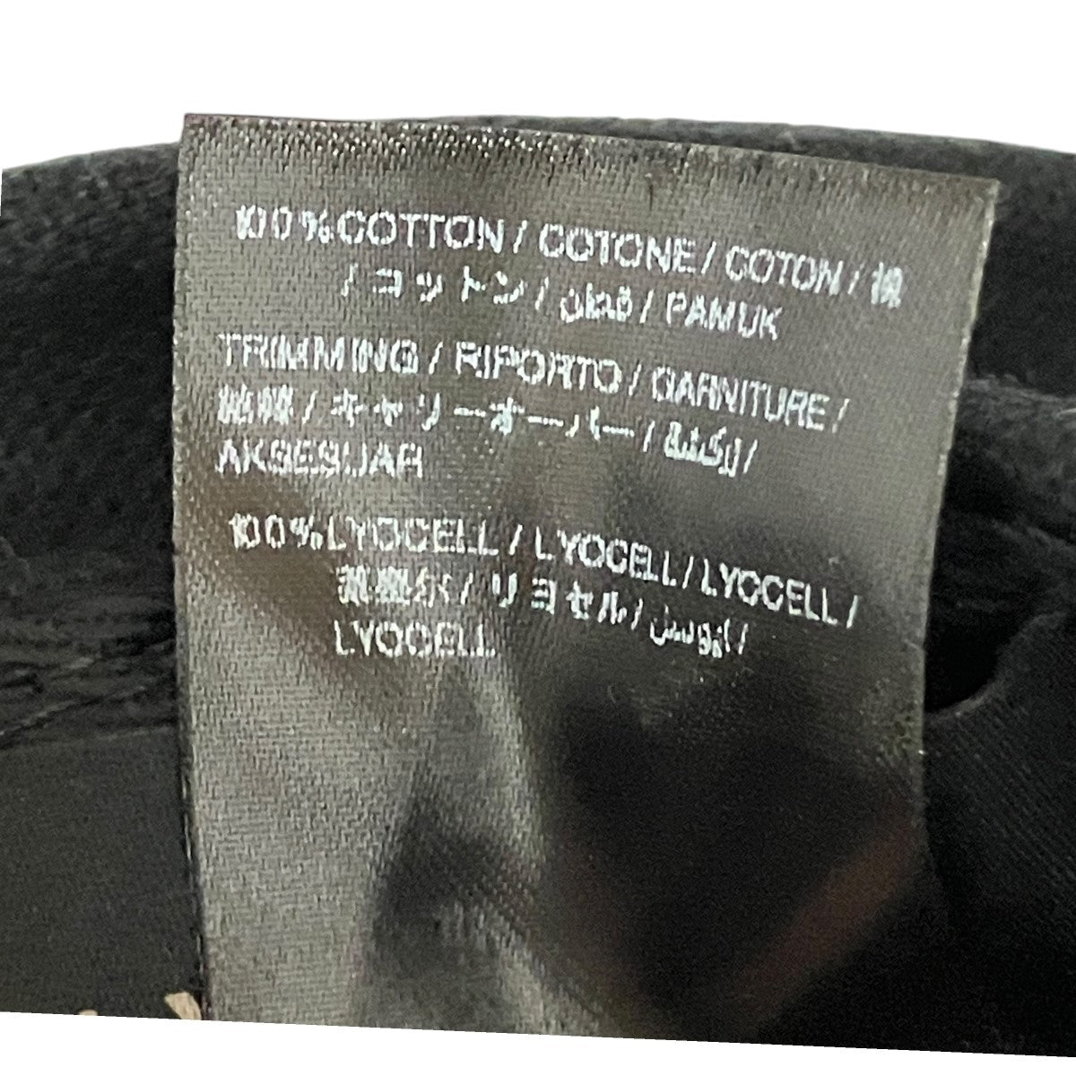 AMIRI MA canvas hatキャップAMHACP1007 古着・中古-6枚目のアイテム画像